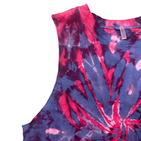 NWOT Free People Tie-Dye Hot Shot Relaxed Set LARGE - Picture 4 of 16